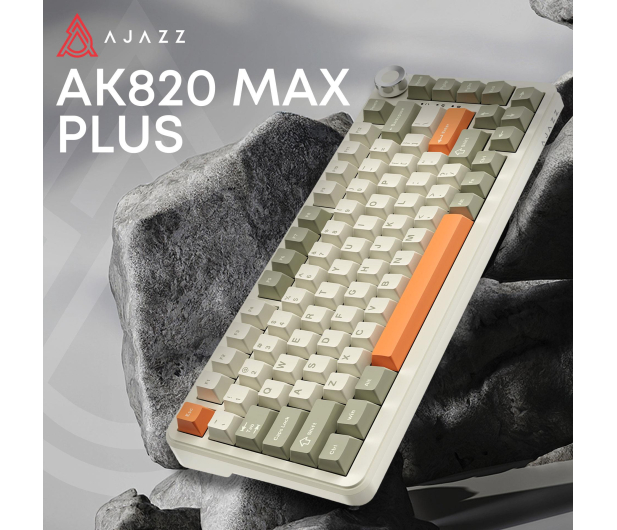 Ajazz AK820MAX Retro Colour Flying Fish Switch 8000 mAh - 1536368 - zdjęcie 6